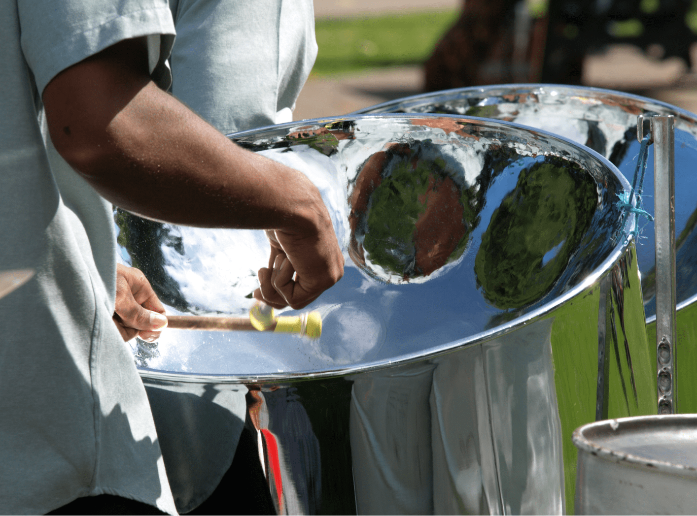 Steelpan instrument representing Caribbean music and culture, featured in the blog “Experience the Carnival: The Food, Music, and Joy Awaiting You in 2025.”
