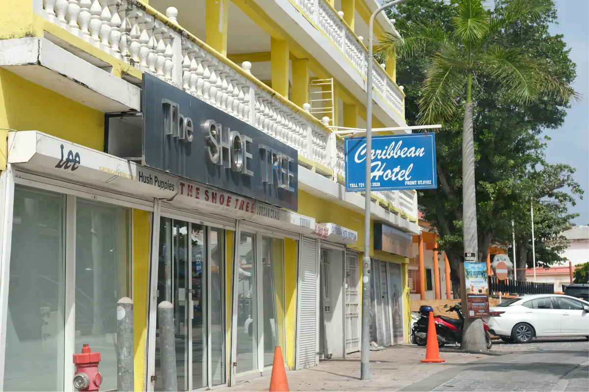Caribbean Hotel in Philipsburg, St. Maarten, a hotel option for visitors looking for where to stay for SXM Carnival